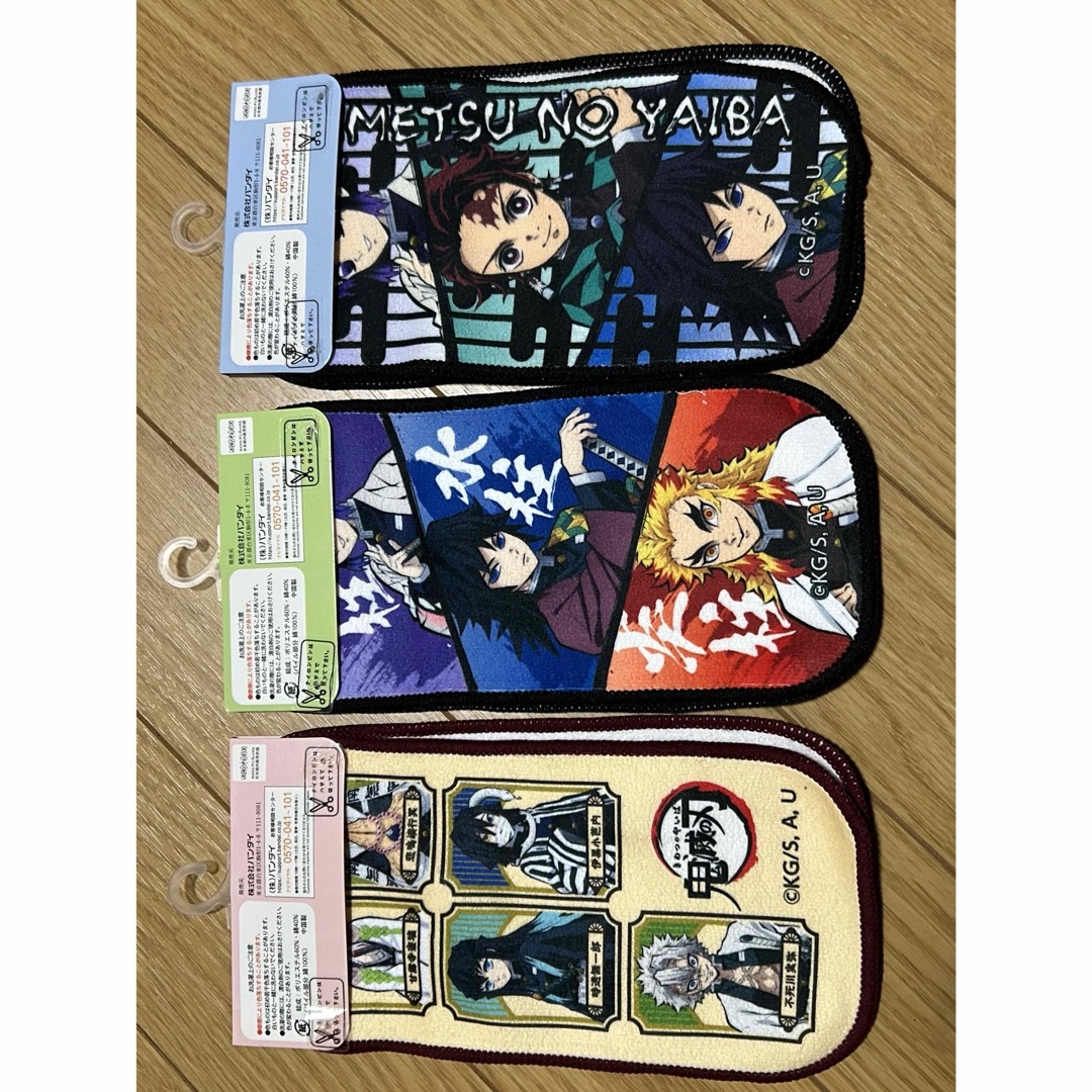 プチタオル3セット キッズ/ベビー/マタニティのキッズ/ベビー/マタニティ その他(その他)の商品写真