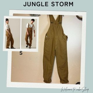 ジャングルストーム(JUNGLE STORM)のジャングルストーム　JUNGLE STORM　キャメルオーバーオール　男女兼用(サロペット/オーバーオール)