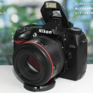 ニコン(Nikon)の❤️新品カメラバッグ付き❤️Nikon D70s 魅惑の単焦点レンズセット❤️(デジタル一眼)