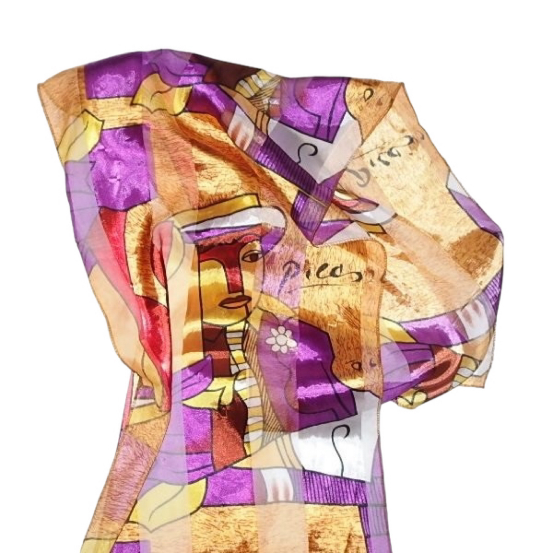 VINTAGE(ヴィンテージ)の▪️80‘s【PICASSO】VINTAGE SCARF レディースのファッション小物(ストール/パシュミナ)の商品写真