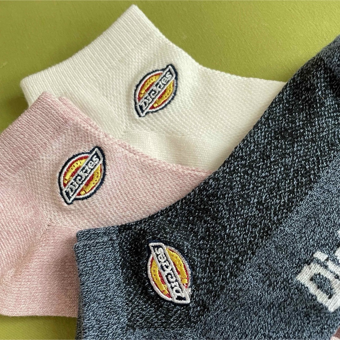 Dickies(ディッキーズ)の【ディッキーズ】とっても爽やか❣️ペアソックス　6足組 レディースのレッグウェア(ソックス)の商品写真