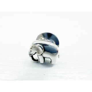 Georg Jensen - 美品　ジョージジェンセン　エレファント　 像　ピンバッジ　925　シルバー