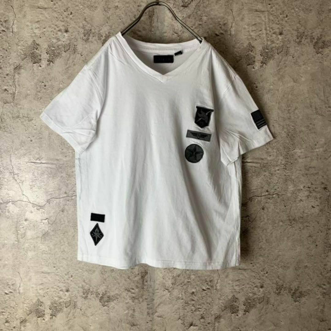 no1604古着　Tシャツ　ポップ　レトロ　グッドプリント◎好配色　在原みゆ紀 メンズのトップス(Tシャツ/カットソー(半袖/袖なし))の商品写真