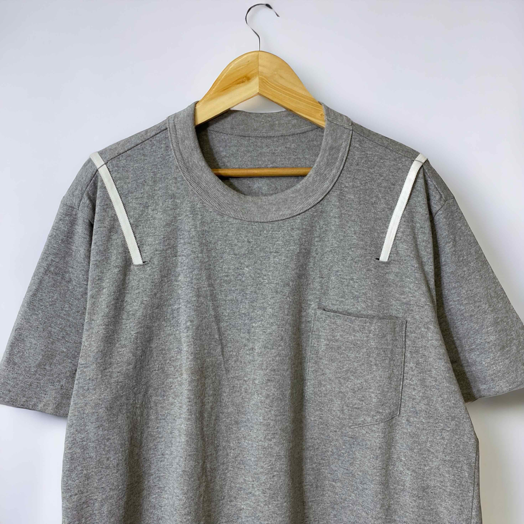 sacai(サカイ)の【Sacai】 21ss Cotton Jersey x LaceT-Shirt レディースのトップス(Tシャツ(半袖/袖なし))の商品写真