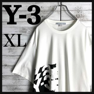 ワイスリー(Y-3)の9297【希少XLサイズ】Y-3☆ビッグロゴ定番カラービッグサイズtシャツ(Tシャツ/カットソー(半袖/袖なし))