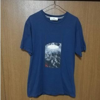 ストーンアイランド(STONE ISLAND)のstoneisland 　ストーンアイランド　Tシャツ　紺色　ネイビー(Tシャツ/カットソー(半袖/袖なし))