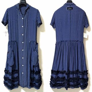 tricot COMME des GARCONS - tricot COMME des GARCONS リバーシブル シャツワンピース