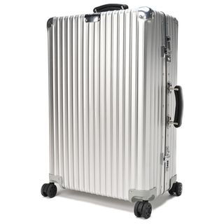 リモワ / RIMOWA    クラシック　チェックイン M　61L    97363004　アルミニウム　シルバー 　【中古】 商品番号 S-155529(トラベルバッグ/スーツケース)