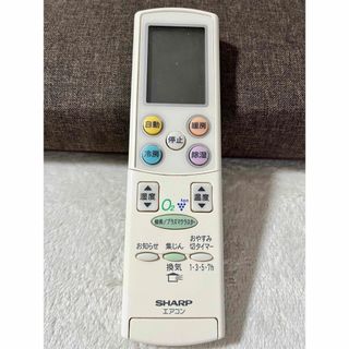 シャープ(SHARP)のSHARP エアコン　A662JB リモコン　中古品(エアコン)