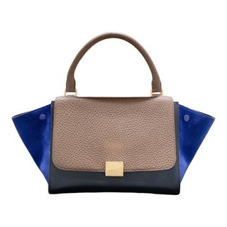 セリーヌ(celine)の　セリーヌ CELINE トラペーズ スモール 174683 レザー・スエード・トリコロール レディース ハンドバッグ(ハンドバッグ)