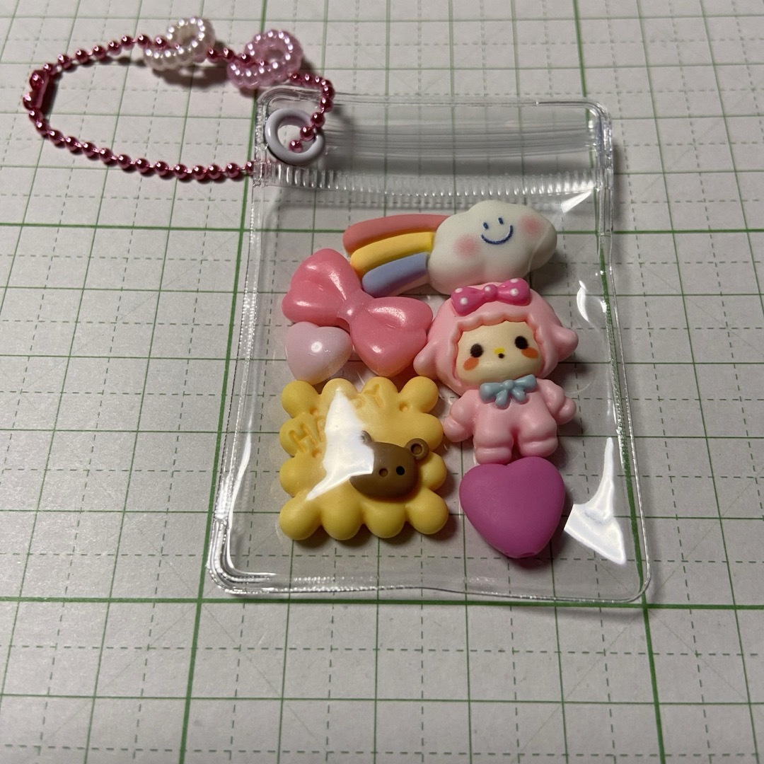 HAPPY♡ひつじさんのキャンディバッグ(606k) ハンドメイドのアクセサリー(キーホルダー/ストラップ)の商品写真