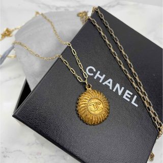 シャネル(CHANEL)のCHANEL シャネル　豆あり　太陽　ココマーク　ペンダント　アクセサリー　美品(ネックレス)