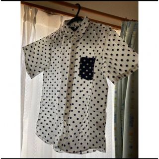 The DUFFER of ST.GEORGE - BIG DOT S/SL SHIRT：ドット半袖シャツ