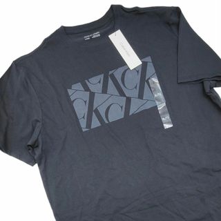 カルバンクライン(Calvin Klein)のカルバンクライン　CalvinKlein　ブランドロゴTシャツ　アメリカXL　黒(Tシャツ/カットソー(半袖/袖なし))