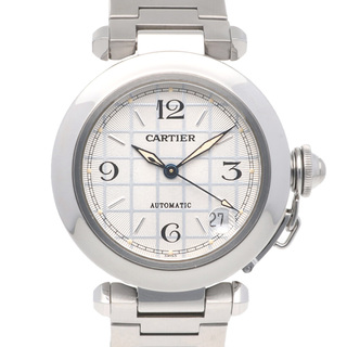 カルティエ(Cartier)のカルティエ パシャC 腕時計 時計 ステンレススチール 2324 自動巻き ユニセックス 1年保証 CARTIER  中古(腕時計)