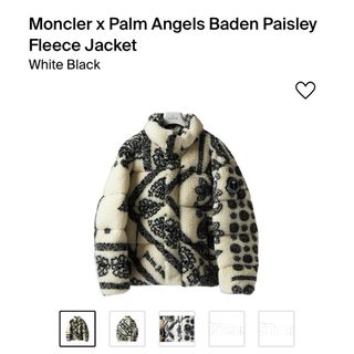 モンクレール(MONCLER)のMONCLER PALM ANGELS FLEECE JACKET(ダウンジャケット)