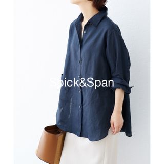 Spick & Span - 2022S/S＊Spick&Span スピックアンドスパン リネンソフトシャツ