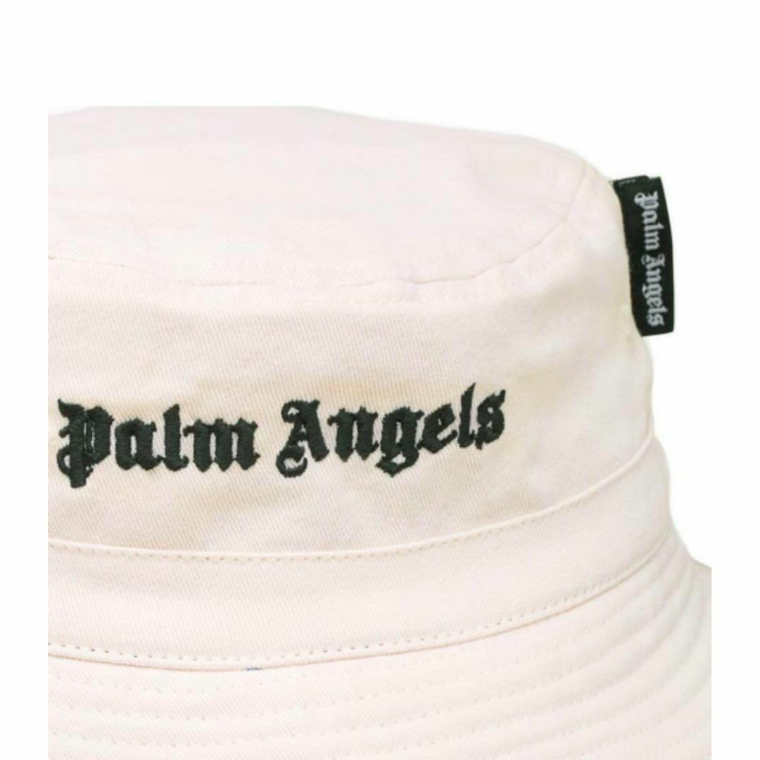 PALM ANGELS(パームエンジェルス)のPalm Angels バケットハット　ホワイト　パームエンジェルス メンズの帽子(ハット)の商品写真