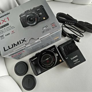 パナソニック(Panasonic)のPanasonic LUMIX DMC-GX1X-K(ミラーレス一眼)