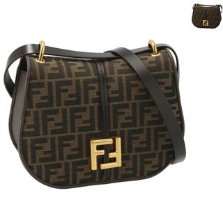 フェンディ(FENDI)のフェンディ FENDI ショルダーバッグ カモン ミディアム FFジャカード クロスボディバッグ 2024年春夏新作 8BT366 AQ08(ショルダーバッグ)