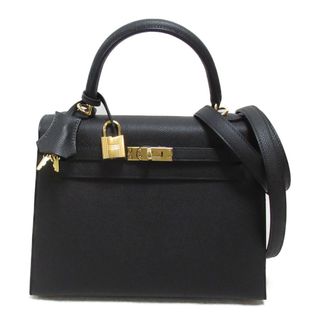 エルメス(Hermes)の★ポイント7倍イベント開催中★ エルメス ケリー25 ブラック 外縫い ハンドバッグ ハンドバッグ(ハンドバッグ)