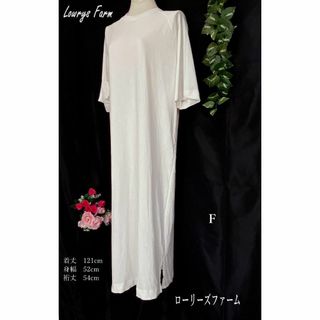 ローリーズファーム(LOWRYS FARM)のローリーズファーム レディース半袖Tシャツロングワンピース(ロングワンピース/マキシワンピース)