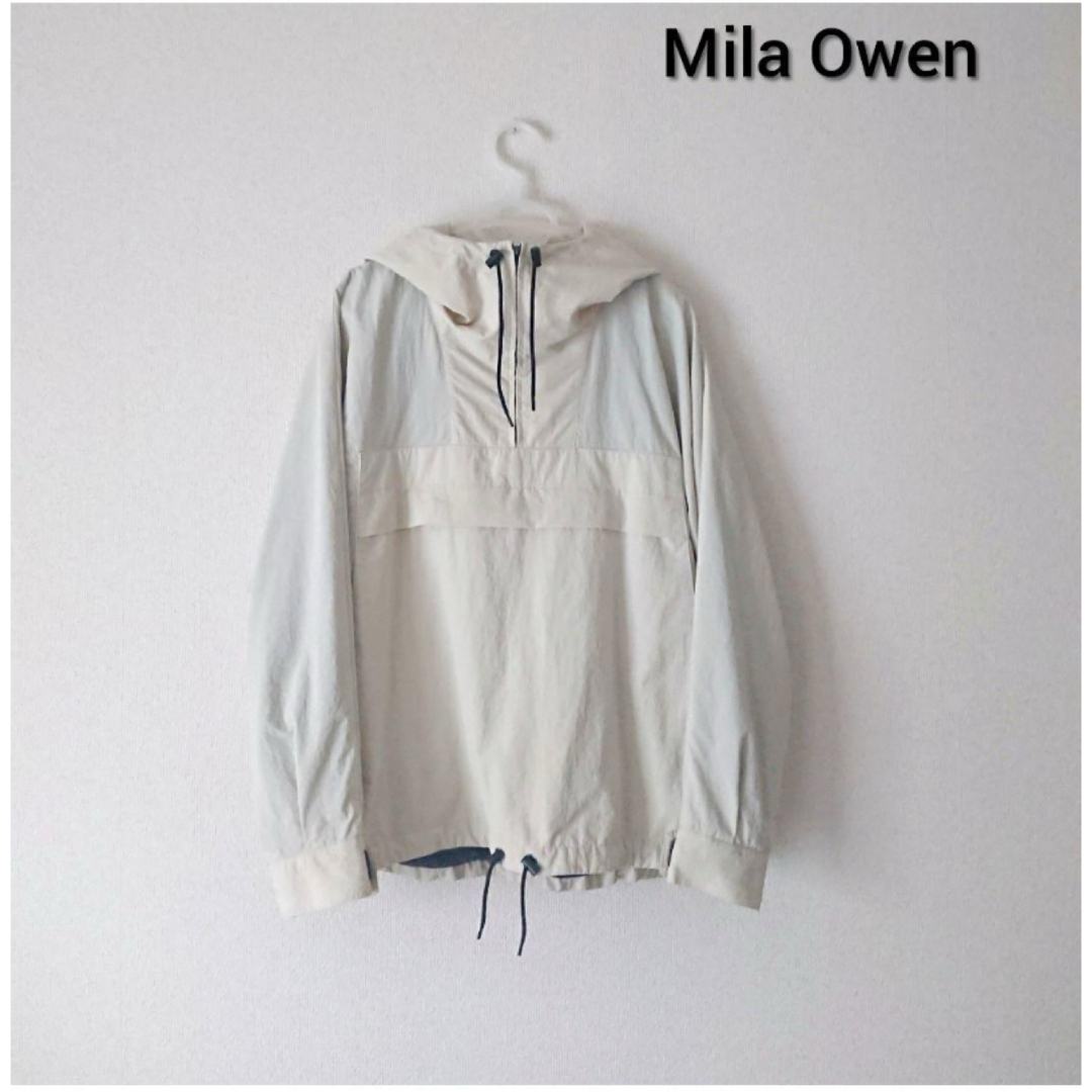 Mila Owen(ミラオーウェン)のミラオーウェン  ウォッシャブル　パーカー　 レディースのトップス(パーカー)の商品写真