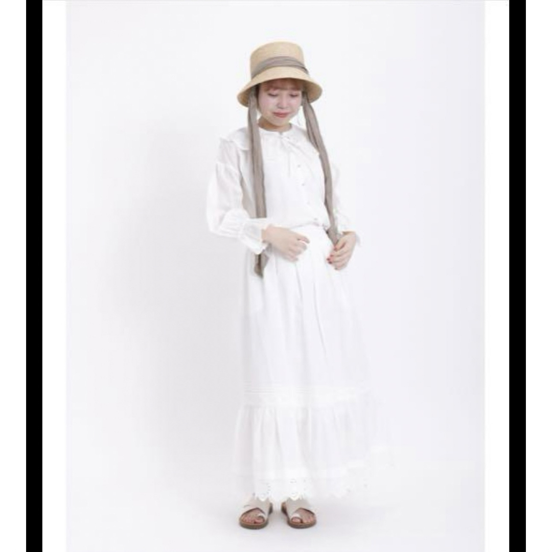 TSUHARU by Samansa Mos2(ツハルバイサマンサモスモス)のsamansa mos2 Lace collectionティアードレーススカート レディースのスカート(ロングスカート)の商品写真