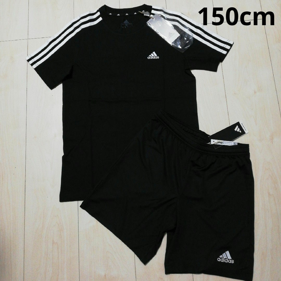 adidas(アディダス)のadidasアディダス　Ｔシャツ・ショートパンツ　上下セット キッズ/ベビー/マタニティのキッズ服男の子用(90cm~)(Tシャツ/カットソー)の商品写真