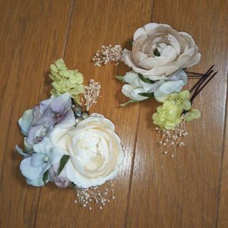 ✩.*˚値下げ✩.*˚ ヘッドドレスパーツ セット(ヘッドドレス/ドレス)