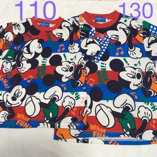 ディズニー(Disney)のディズニーランド　Tシャツ　2点セット(Tシャツ/カットソー)
