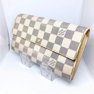 ルイヴィトン(LOUIS VUITTON)の758 ルイヴィトン ダミエアズール　ポルトフォイユサラ　長財布　財布(長財布)