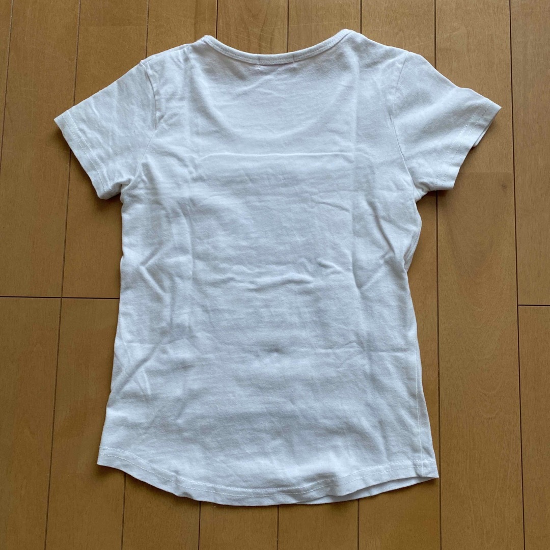 B.J.G  bijoux girl Tシャツ　白　130 キッズ/ベビー/マタニティのキッズ服女の子用(90cm~)(Tシャツ/カットソー)の商品写真