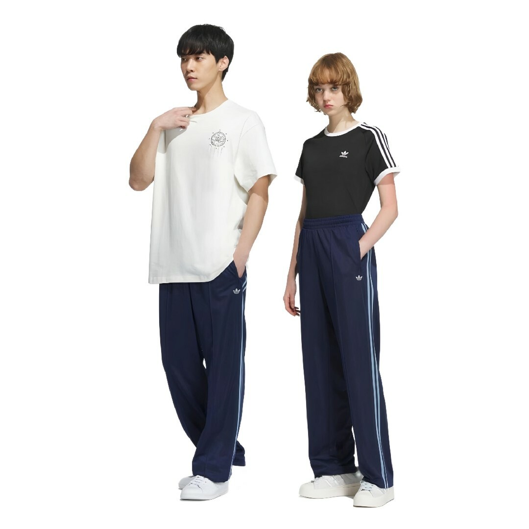 adidas(アディダス)のadidas★ベッケンバウアートラックパンツ★ジャージ★XL★男女兼用★IENA レディースのパンツ(カジュアルパンツ)の商品写真