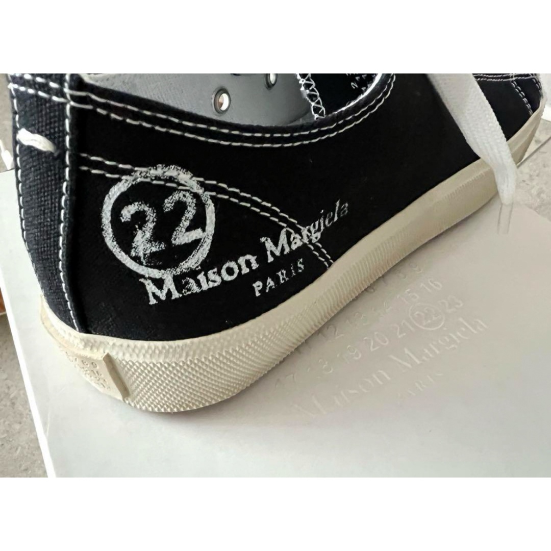 Maison Martin Margiela(マルタンマルジェラ)のMAISON MARGIELA 68,200円TABI キャンバススニーカー38 レディースの靴/シューズ(スニーカー)の商品写真