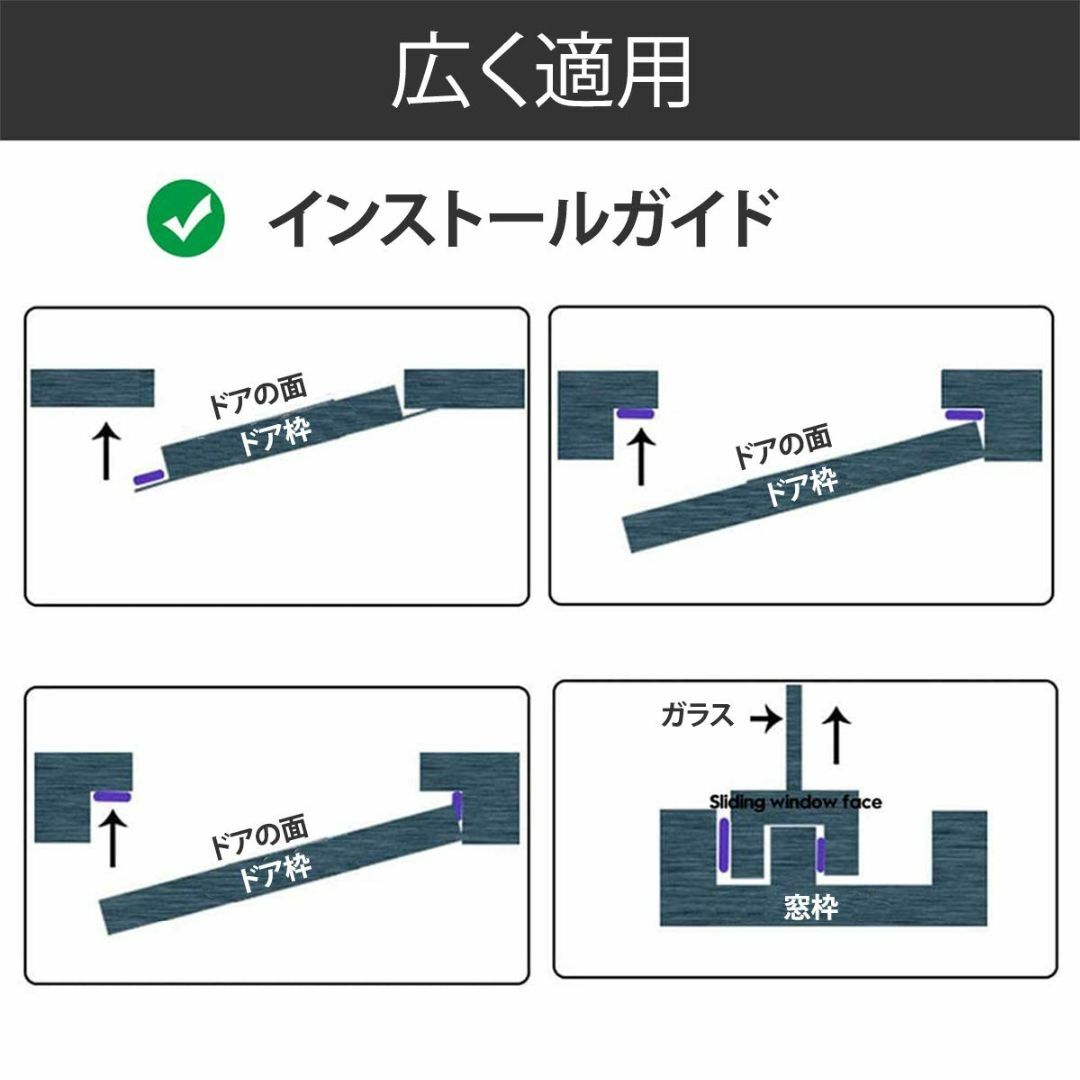 【サイズ:10mm*15mm*6M_色:ブラウン】高密度のシリコーンゴム素材 窓 インテリア/住まい/日用品のインテリア/住まい/日用品 その他(その他)の商品写真