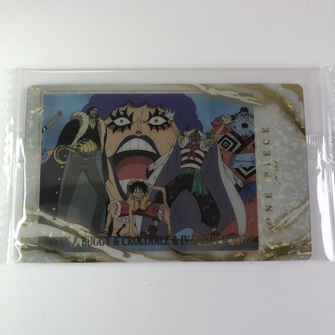 ONE PIECE(ワンピース)のイタジャガ　ワンピースwithプラマイドLOG.２　ＯＰ２-６　Ｒ エンタメ/ホビーのアニメグッズ(カード)の商品写真