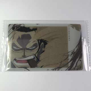 ワンピース(ONE PIECE)のイタジャガ　ワンピースwithプラマイドLOG.２　クロコダイル(カード)