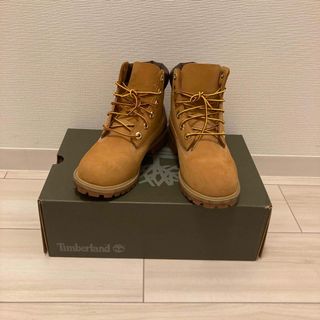 Timberland ブーツ 23cm ブラウン人気 革靴