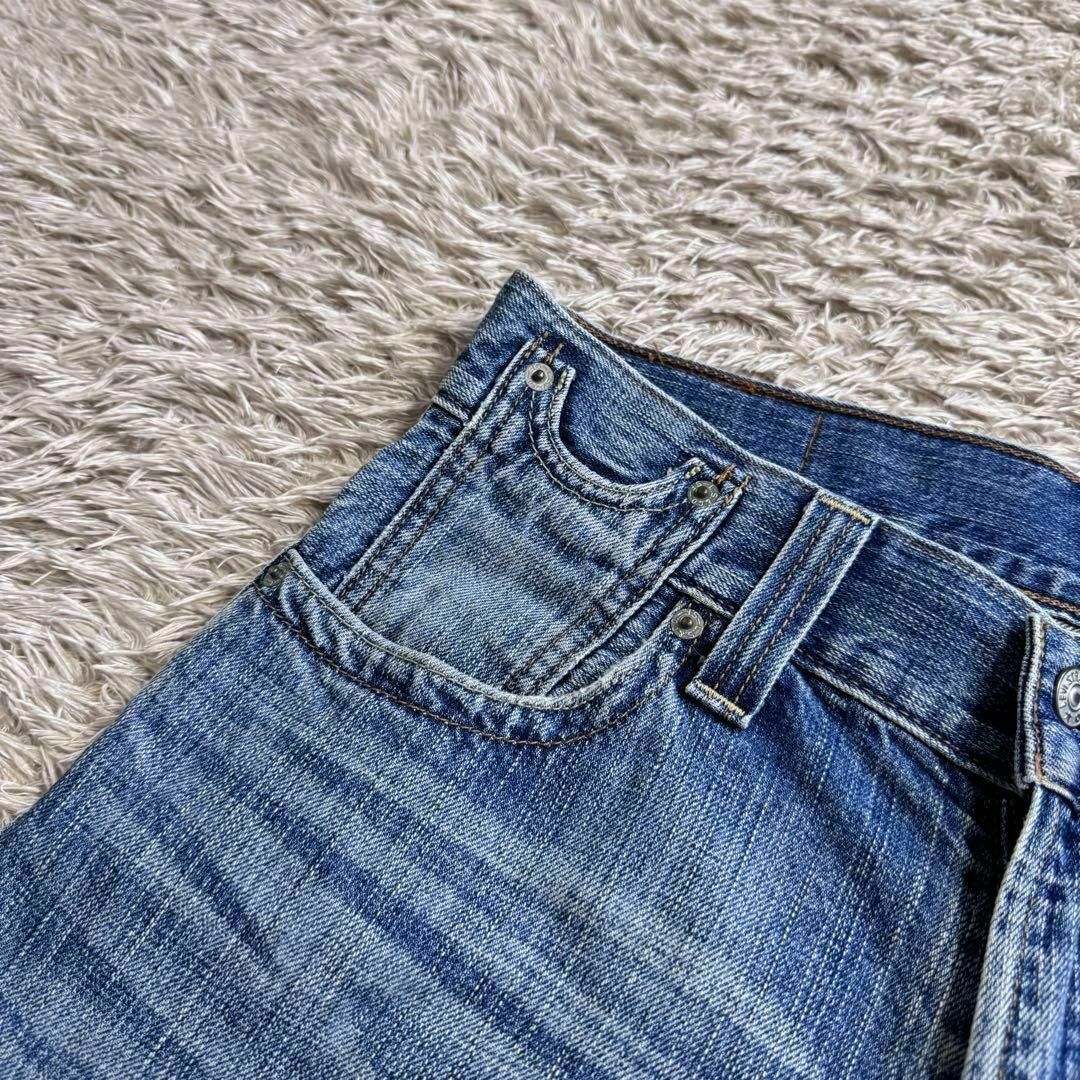 Levi's(リーバイス)の【一点物】　リーバイス　デニムパンツ　ジーンズ　523 変形ポケット　W30 メンズのパンツ(デニム/ジーンズ)の商品写真