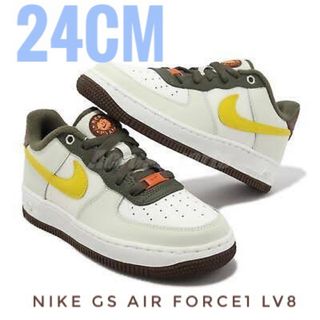 ナイキ(NIKE)の24cm【新品】限定モデル　NIKE GS AIR FORCE1 LV8(スニーカー)