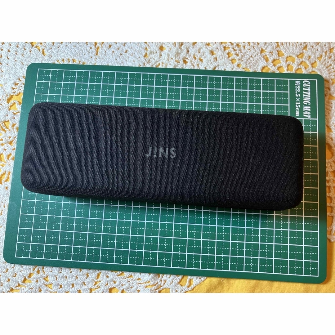 JINS(ジンズ)の【Ladies'】 JINS グリーン × イエロー ブルーライトカット 眼鏡 レディースのファッション小物(サングラス/メガネ)の商品写真