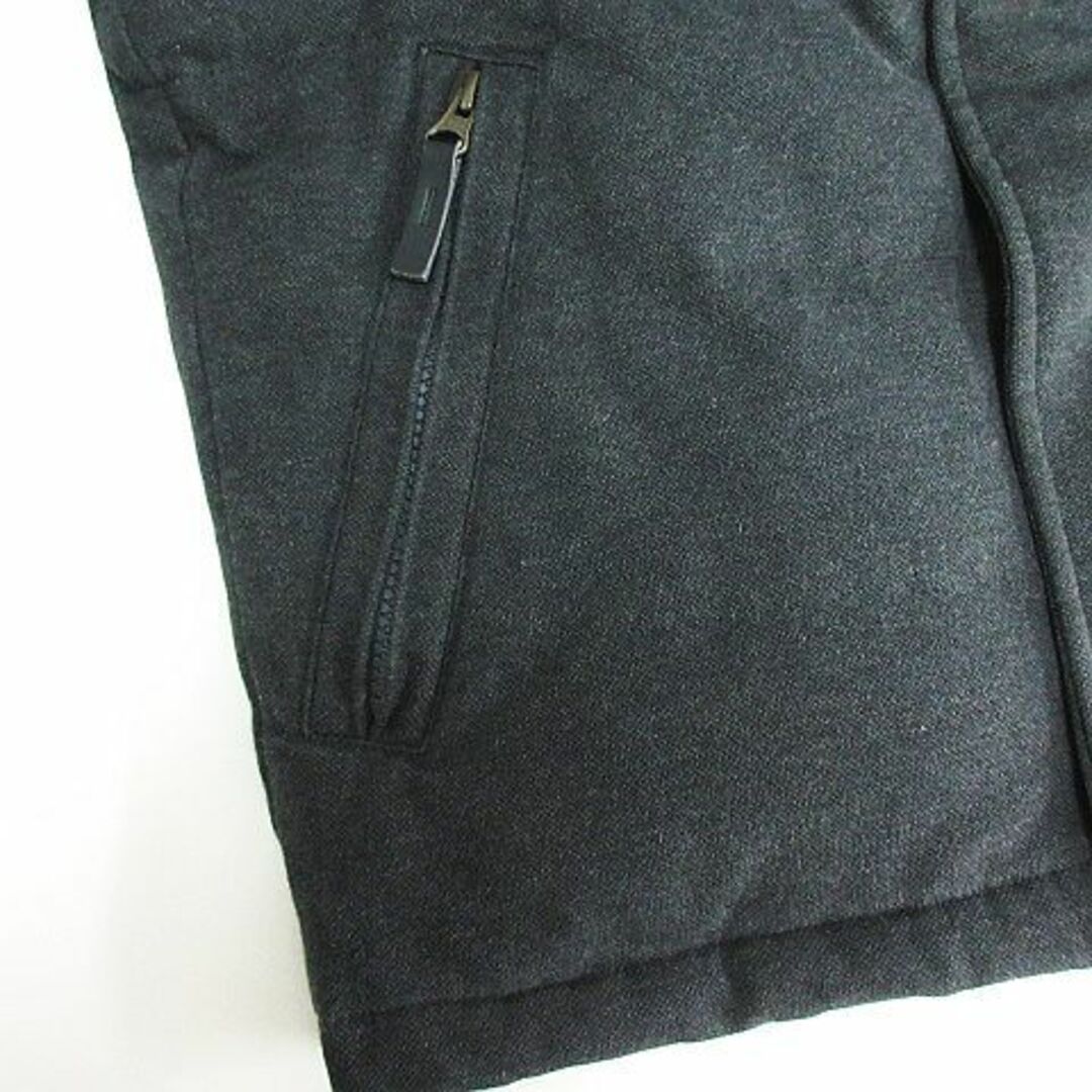 LACOSTE(ラコステ)のラコステ ダウンコート 長袖 フード コットンピケ FR 50 US M グレー メンズのジャケット/アウター(ダウンジャケット)の商品写真