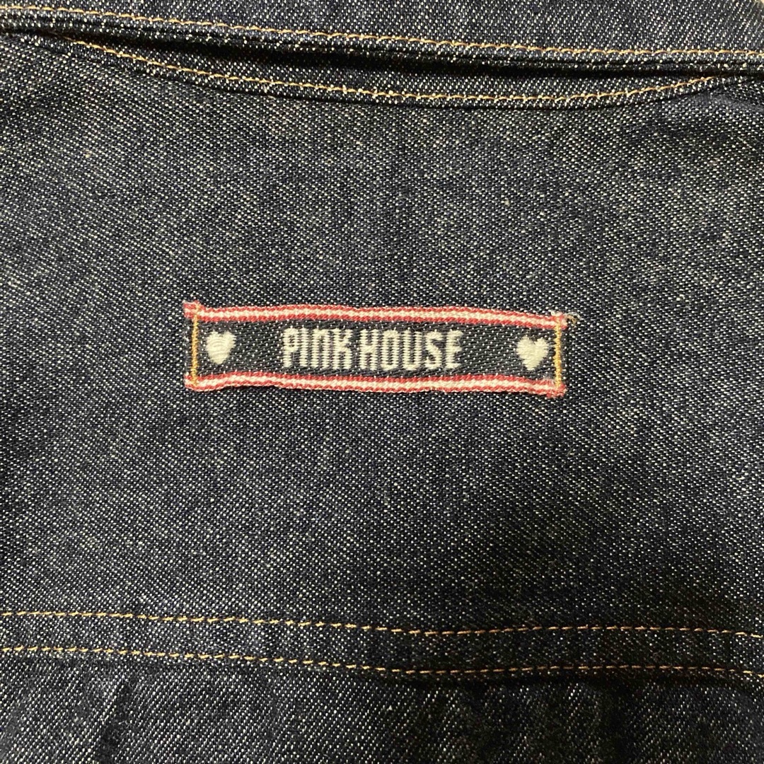 PINK HOUSE(ピンクハウス)のPINK HOUSE ピンクハウス デニムジャケット レディースのジャケット/アウター(Gジャン/デニムジャケット)の商品写真