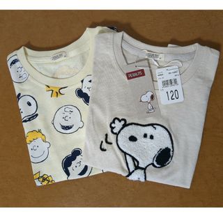 スヌーピー(SNOOPY)の【２枚セット】SNOOPY　半袖　Tシャツ(Tシャツ/カットソー)