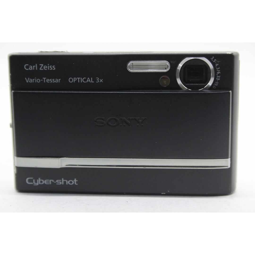 【返品保証】 ソニー SONY Cyber-shot DSC-T9 ブラック 3x コンパクトデジタルカメラ  s9473 スマホ/家電/カメラのカメラ(コンパクトデジタルカメラ)の商品写真