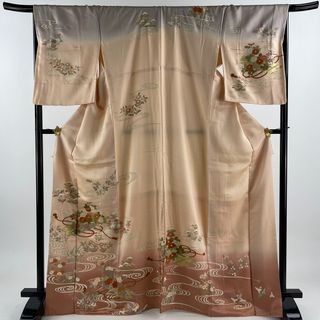 訪問着 身丈168.5cm 裄丈67cm 正絹 秀品 【中古】(着物)