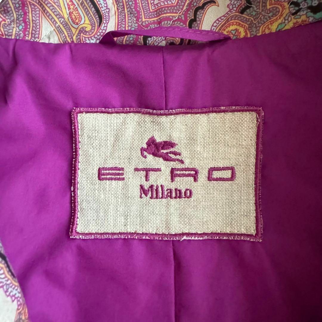 ETRO(エトロ)のエトロ　ETRO キルティングジャケット　ライトアウター　中綿入り　軽量ブルゾン レディースのジャケット/アウター(その他)の商品写真