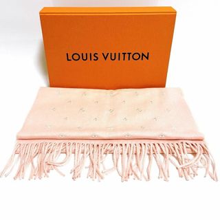 ルイヴィトン(LOUIS VUITTON)のルイヴィトン シルク カシミヤ エシャルプ LVステラ マフラー M78205(マフラー/ショール)