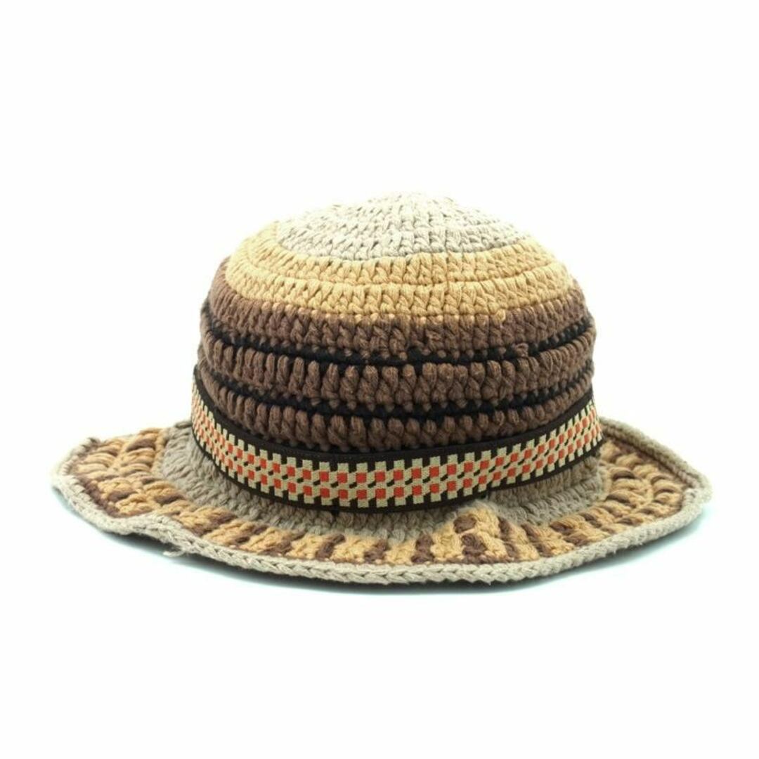 トラヴィススコット カクタスジャック Travis Scott Cactus Jack ■ 【 CROCHET BUCKET HAT Multi 】 トラヴィス スコット カクタス ジャック クロシェット バケット ハット　n5167 メンズの帽子(ハット)の商品写真